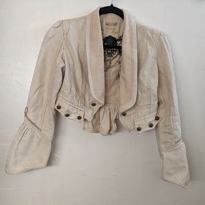 Steampunk bolero pirate army jacket